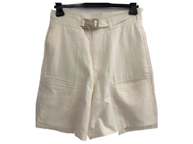 Bermuda Dior Cactus Jack Beige in Cotone