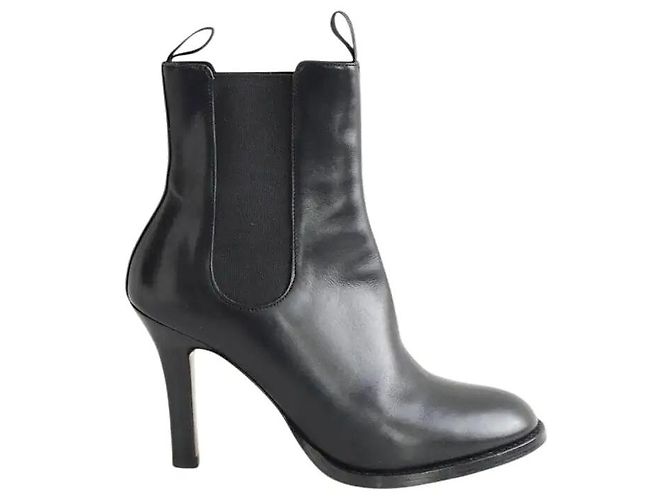 JM Weston Black leather boots