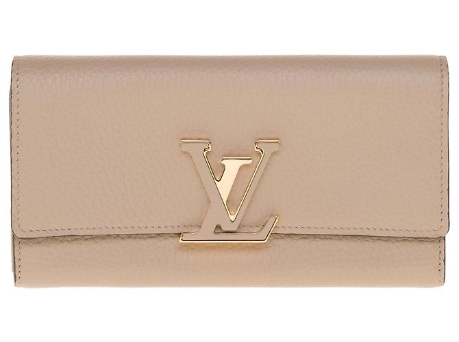 LOUIS VUITTON Capucines Leather Accessory in Gray - 102774 Grey