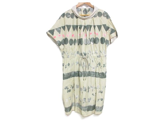 Autre Marque Knielanges Kleid Congés Payés Braun