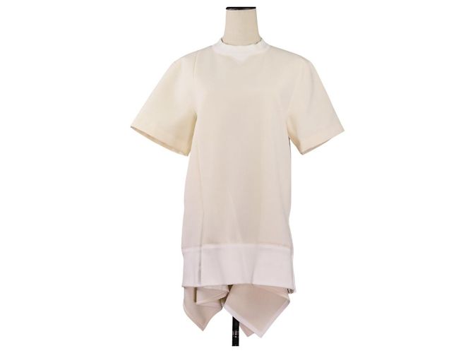 Pullover da abito Sacai Bonding Bianco