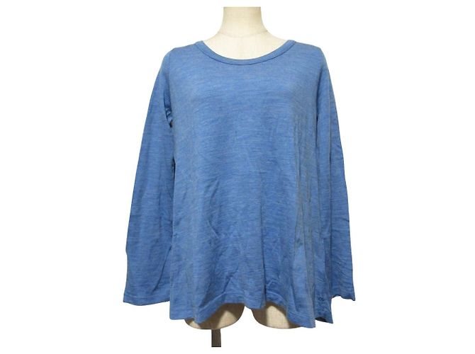 Autre Marque Haut en maille évasé 45R Bleu