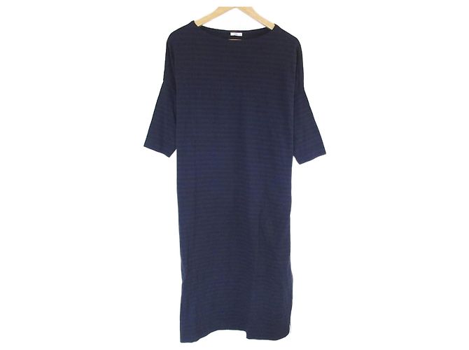 Autre Marque Abito a Maniche Corte Blu Blu navy