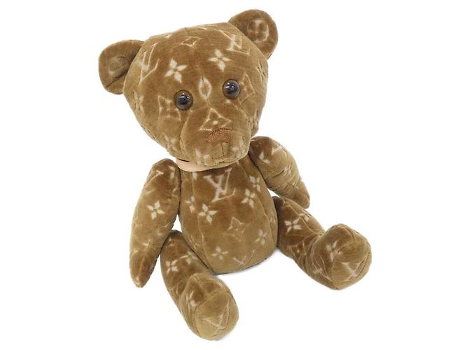 Louis Vuitton Monogram Doudou Teddy Bear Brown