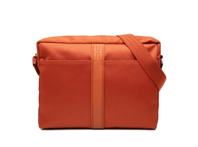 Hermès Bolsa transversal Hermes Acapulco Basas MM Laranja