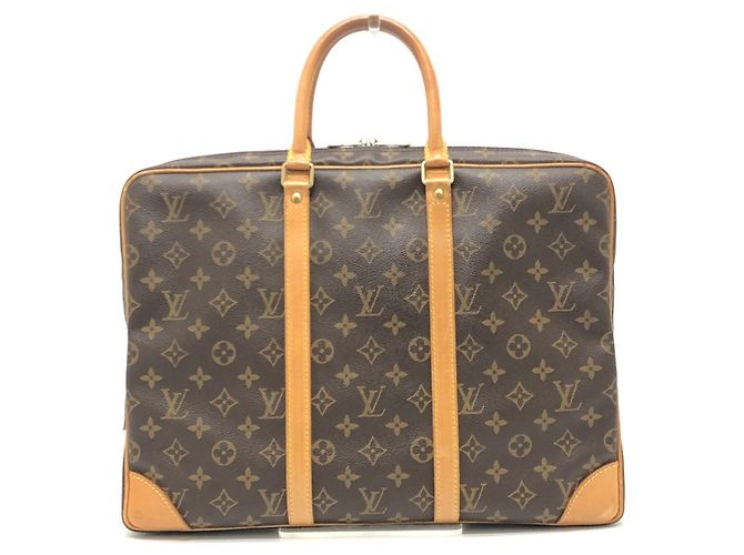 Louis Vuitton Monogram Aktentasche Braun Monogramm