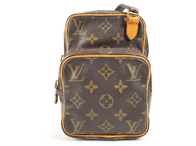 Sac à bandoulière Mini Amazon Monogram Louis Vuitton Marron Monogramme