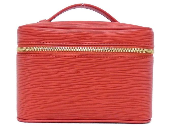 Louis Vuitton Epi Nice Mini-Handtasche Rot
