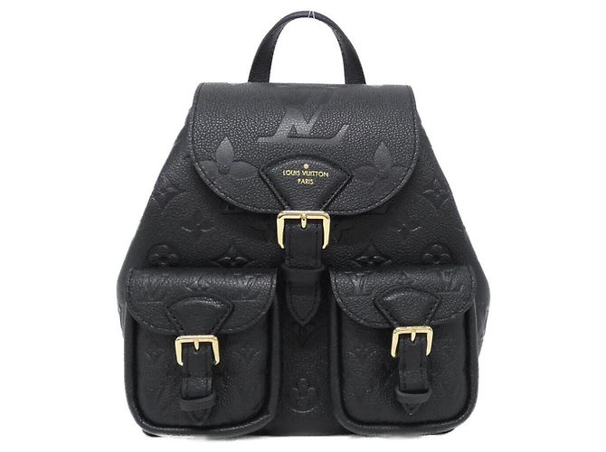 Louis Vuitton Monogram Empreinte Backpack Black