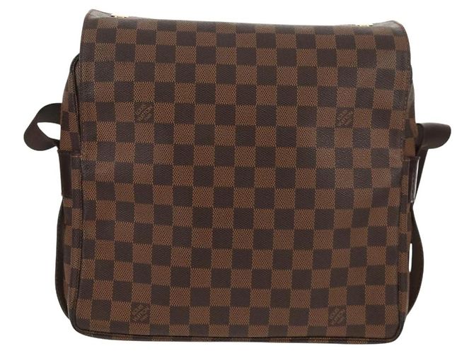 Sac à main Naviglio Damier Louis Vuitton Marron