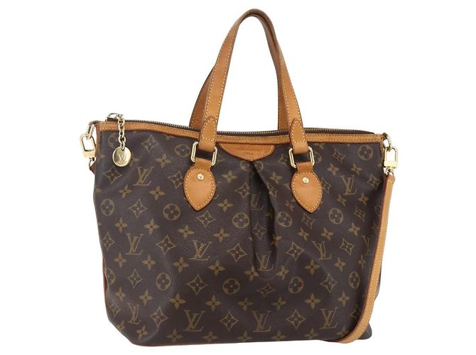 Bolsa Louis Vuitton Palermo em lona Monogram PM Marrom