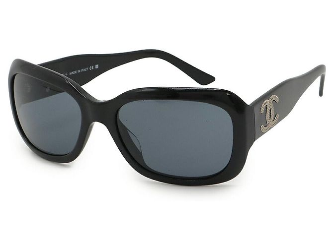 Chanel Coco Mark Sunglasses Black