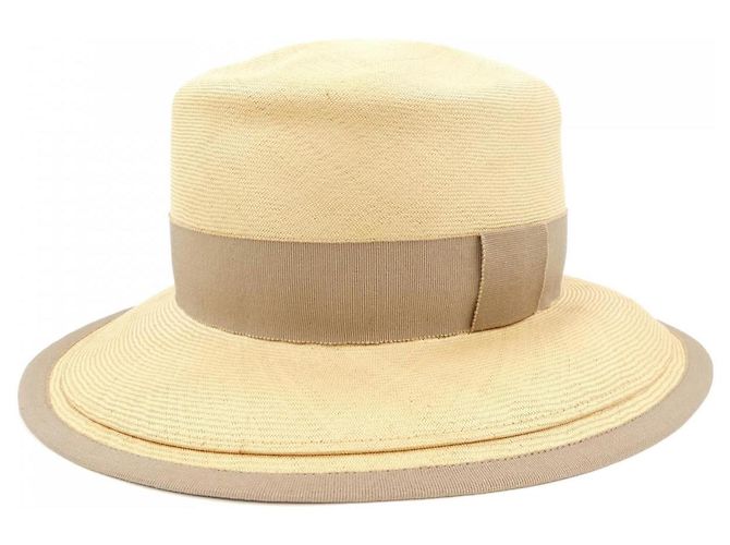 Hermès Sombrero Hermes MOTSCH57 Castaño Beige