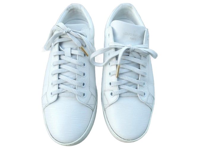 Hermès Louis Vuitton Damensneaker Größe 5 38 Weiß