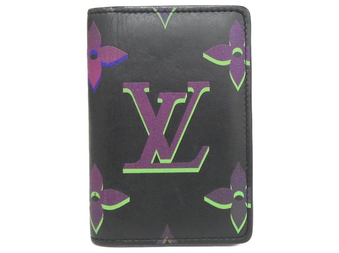 Organizer Louis Vuitton Monogram Card Case Black