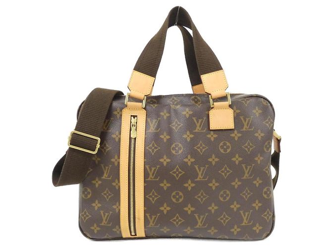 Borsa Louis Vuitton Monogram Sac Bosphor Marrone