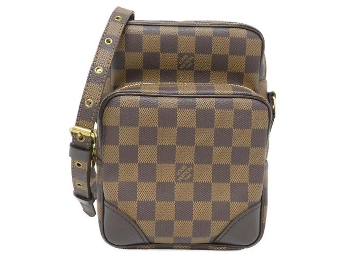 Bolsa de Ombro Amazon Damier Louis Vuitton Damier ebene