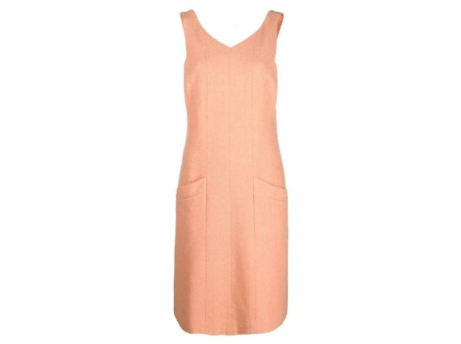 Vestido Naranja Durazno Chanel Melocotón