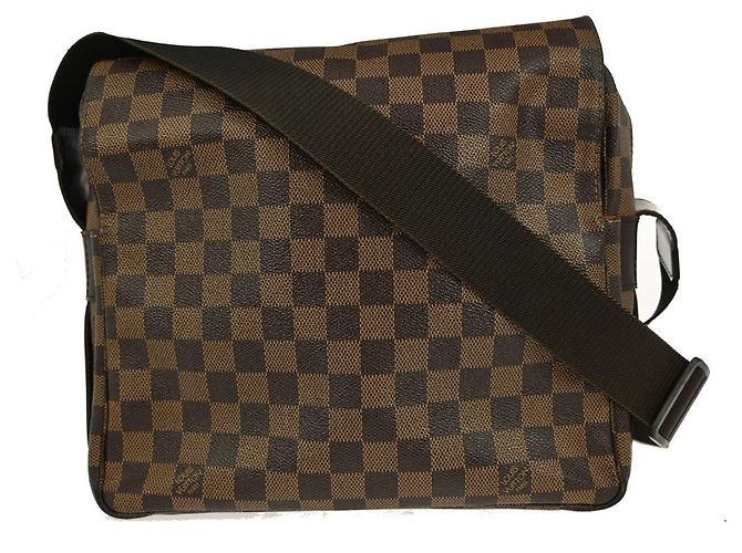 Sac à main Naviglio Damier Louis Vuitton Marron