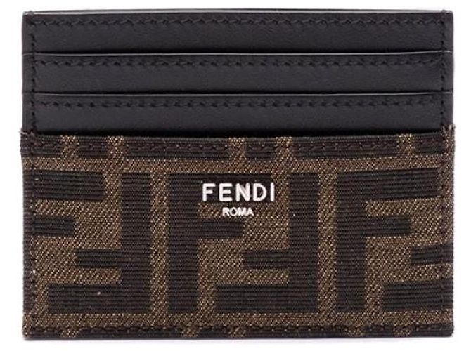 Neuer Kartenhalter von Fendi Braun