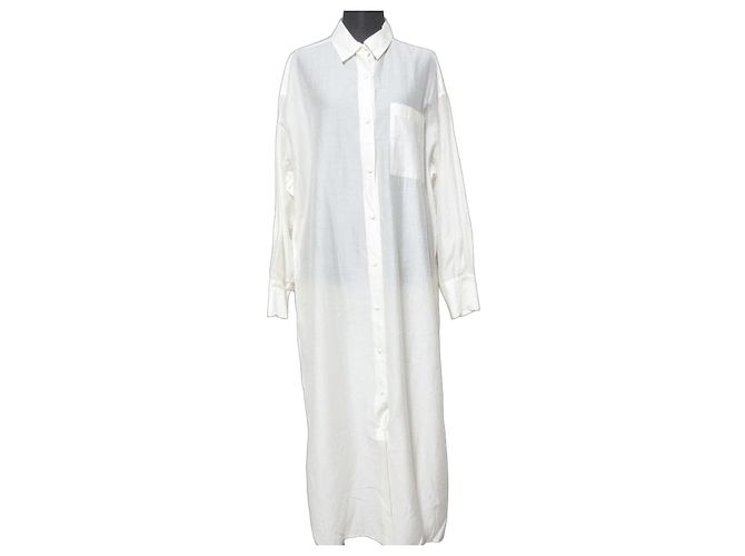 Autre Marque Vestido Largo de Lyocell IENA Crudo