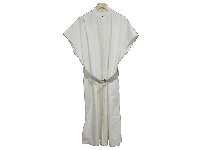 Vestido Camisa 27 da Jil Sander Branco
