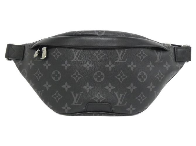 Louis Vuitton Monogram Eclipse Discovery Bumbag PM Black