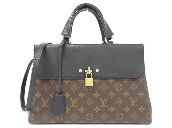 Bolsa Monogram Venus da Louis Vuitton Marrom Preto Monograma