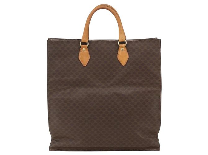 Céline Celine Vintage Macadam Tote bag Canvas