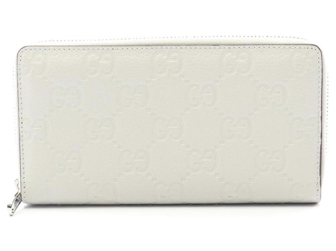 Gucci Imprint Round Long Wallet