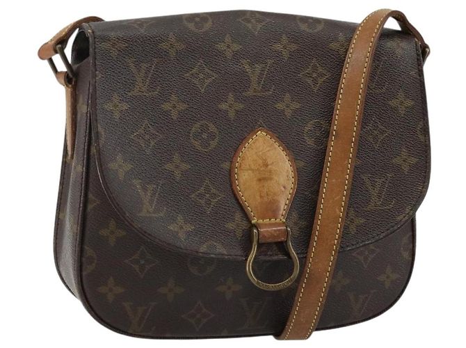 LOUIS VUITTON Bolsa de Hombro Monogram Saint Cloud GM M51242 LV Auth BA6306 Monograma
