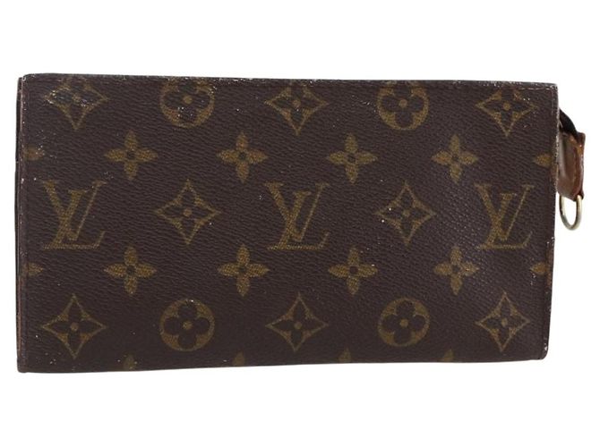 LOUIS VUITTON Pochete Acessório Monogram Bucket GM Autêntica 146173 Monograma