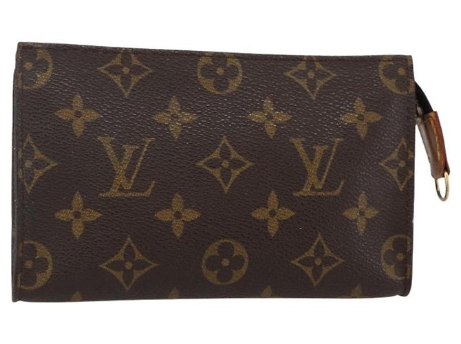 LOUIS VUITTON Monogram Bucket PM Accessory Pouch LV Auth 145050