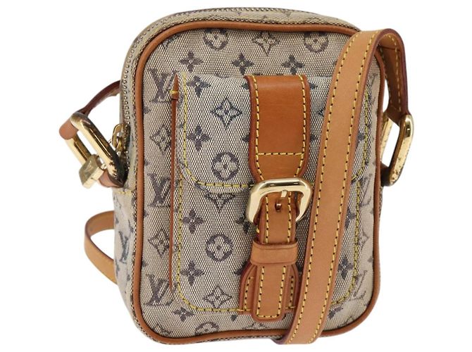 LOUIS VUITTON Borsa a Spalla Monogram Mini Juliet PM Blu M92005 LV Auth 145465