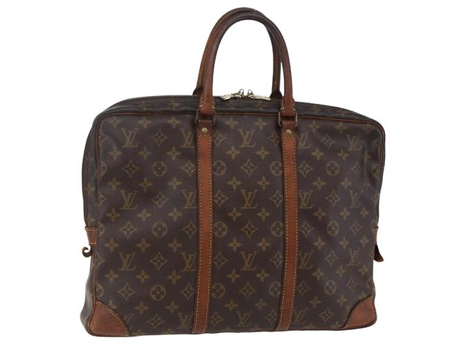 LOUIS VUITTON Monogram Porta Documentos de Viagem Bolsa de Negócios M52005 Auth bs30172 Monograma