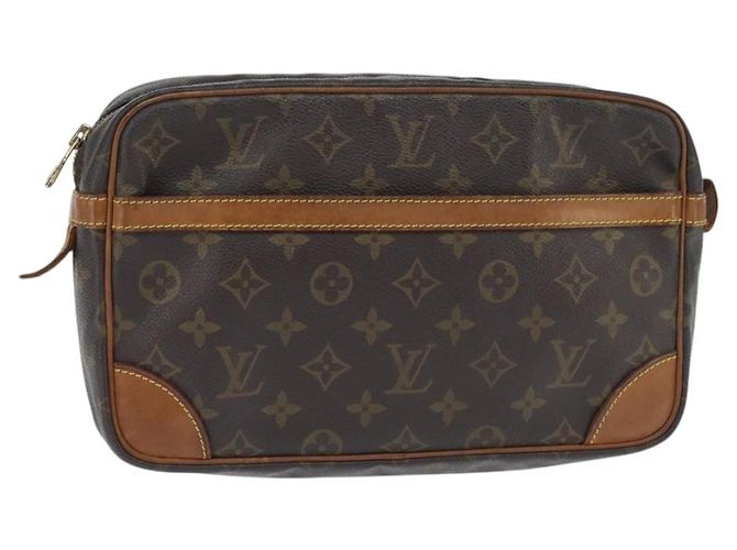 LOUIS VUITTON Clutch Compiegne 28 M51845 LV Auth BA7171 Monogramm