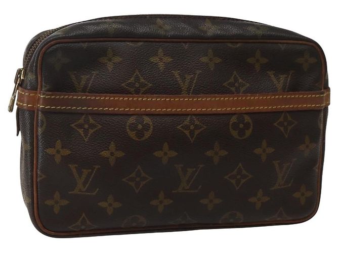 LOUIS VUITTON Clutch Compiegne 23 M51847 Auth LV 143325 Monogramm
