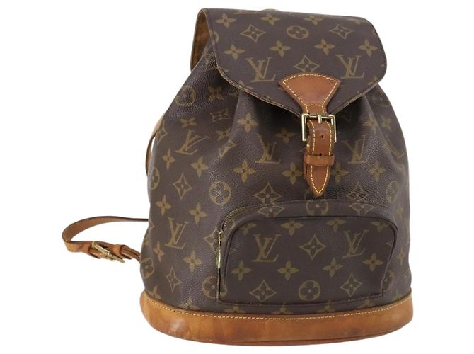 LOUIS VUITTON Monogram Montsouris MM Rucksack M51136 LV Auth bs30167 Monogramm