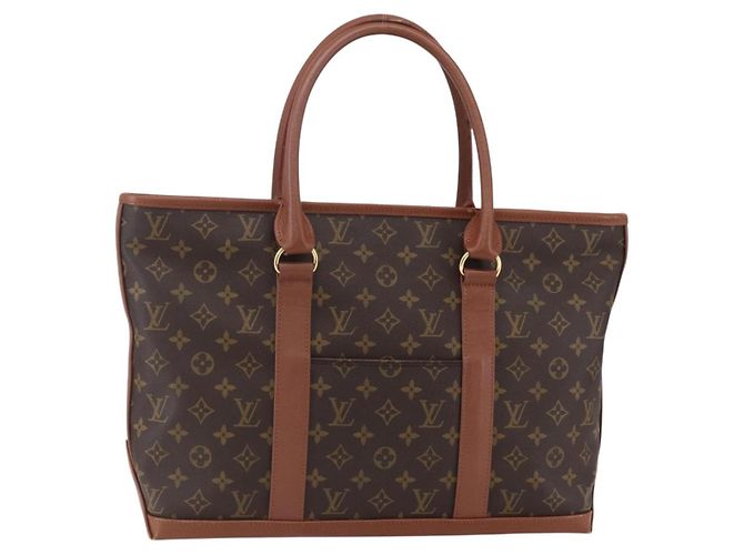 LOUIS VUITTON Bolsa de Mano Weekend PM Monogram M42425 LV Auth bs30691 Monograma