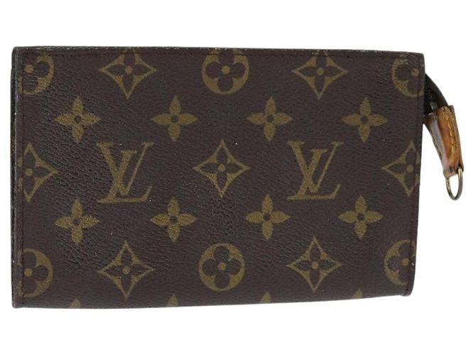 LOUIS VUITTON Poche Acessório Monogram Bucket PM LV Auth 151160 Monograma