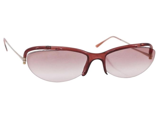 Óculos de sol PRADA de plástico rosa Auth BA7564