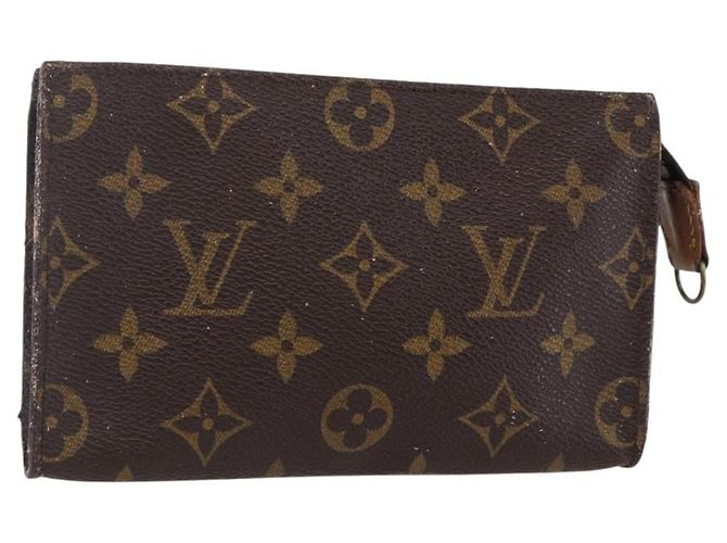 Bucket LOUIS VUITTON Monogramma Secchiello PM Pochette Accessorio LV Auth bs30116