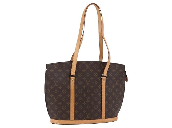 LOUIS VUITTON Borsa Tote Babylone Monogram M51102 LV Auth ep11375 Monogramma