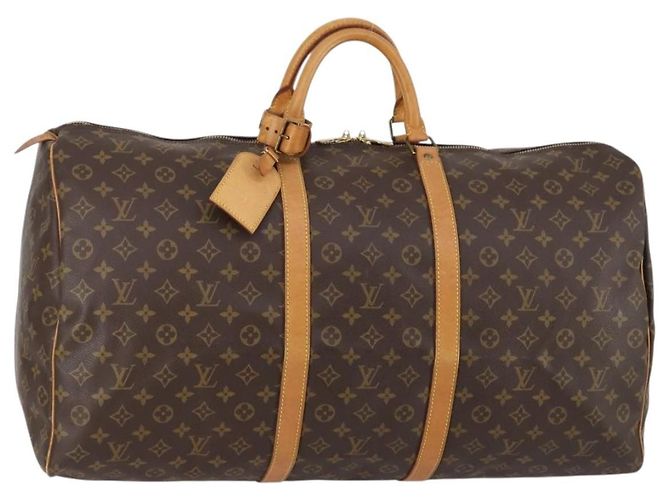 LOUIS VUITTON Borsa Boston Keepall 60 Monogram M41422 LV Auth am9334 Monogramma