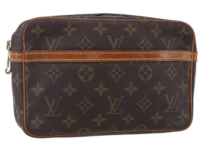LOUIS VUITTON Clutch Compiegne 23 Monogramma M51847 LV Auth BA8306