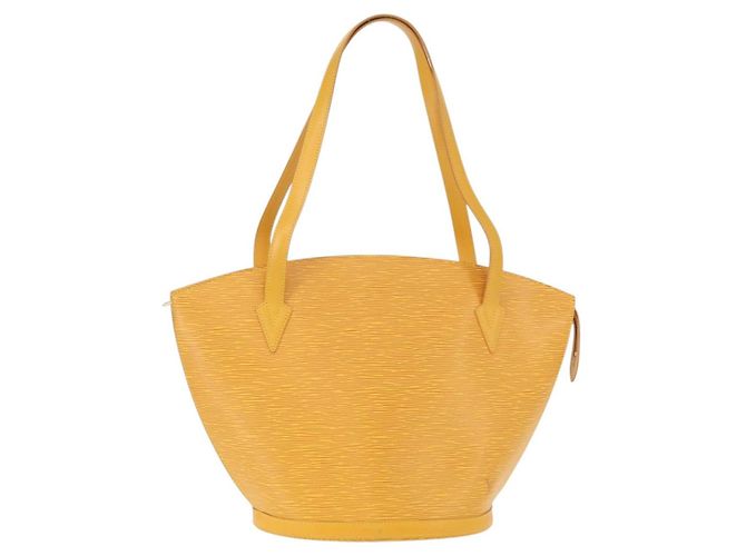 LOUIS VUITTON Borsa a Spalla Epi Saint Jacques Gialla M52269 Auth ka342 Giallo