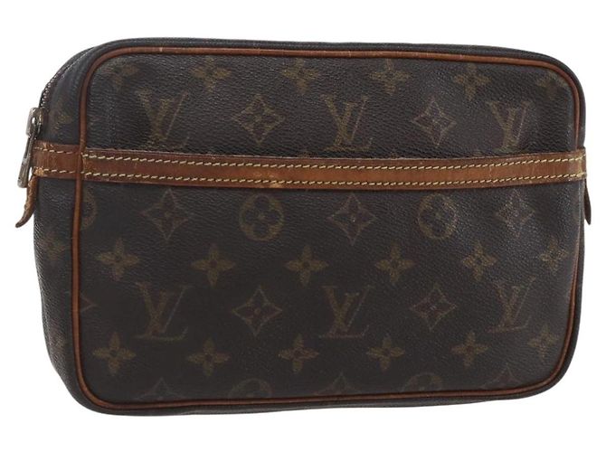 LOUIS VUITTON Clutch Compiegne 23 M51847 Auth LV 154777 Monogramm