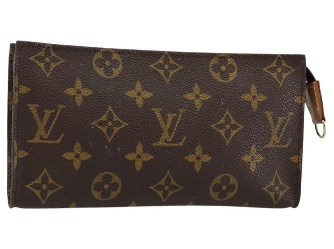 LOUIS VUITTON Monogram Bucket GM Accessory Pouch LV Auth th6439