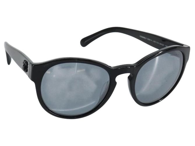 Gafas de sol CHANEL de plástico Negro CC Auth am9948