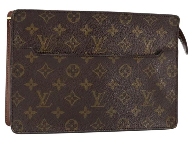 LOUIS VUITTON Pochette Uomo Monogram Borsa a Clutch M51795 LV Auth th6411 Monogramma